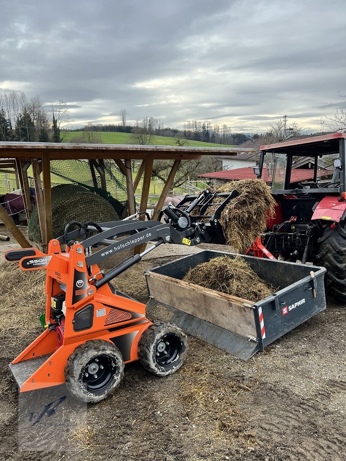 Hoflader от тип Cast Group Worky Quad SSQ 11 0,74 m breit Minilader Kompaktlader, Gebrauchtmaschine в Bruckmühl (Снимка 7)