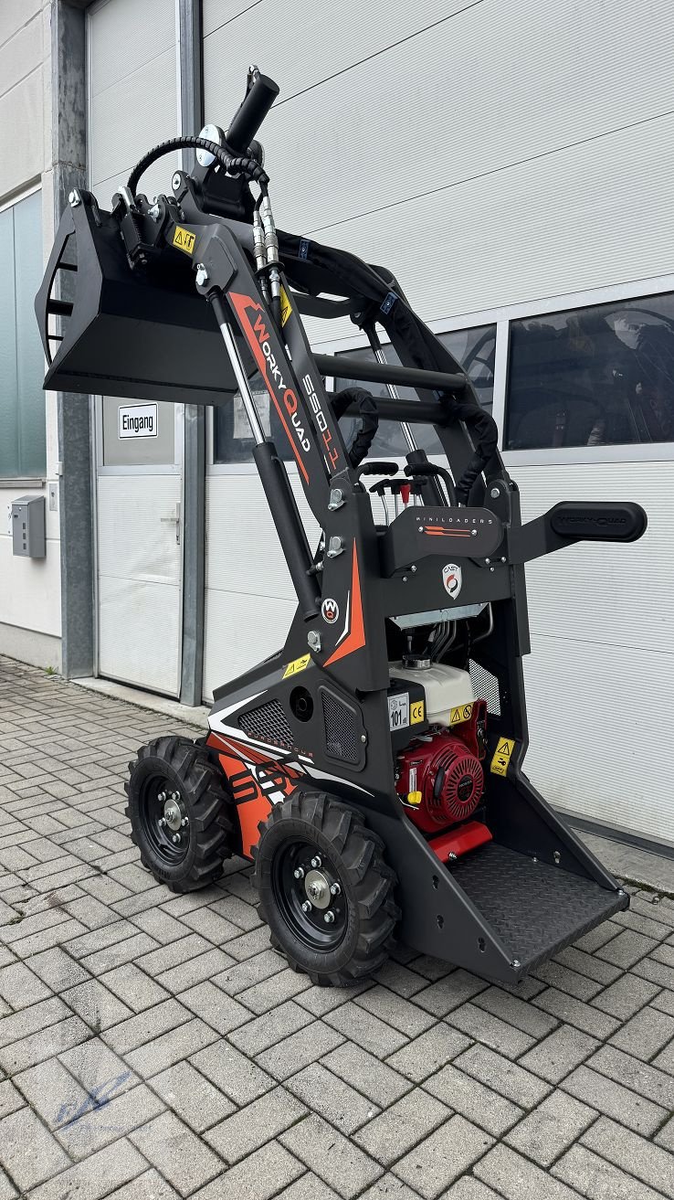 Hoflader от тип Cast Group Worky Quad SSQ 11 0,74 m breit Minilader Kompaktlader, Gebrauchtmaschine в Bruckmühl (Снимка 13)
