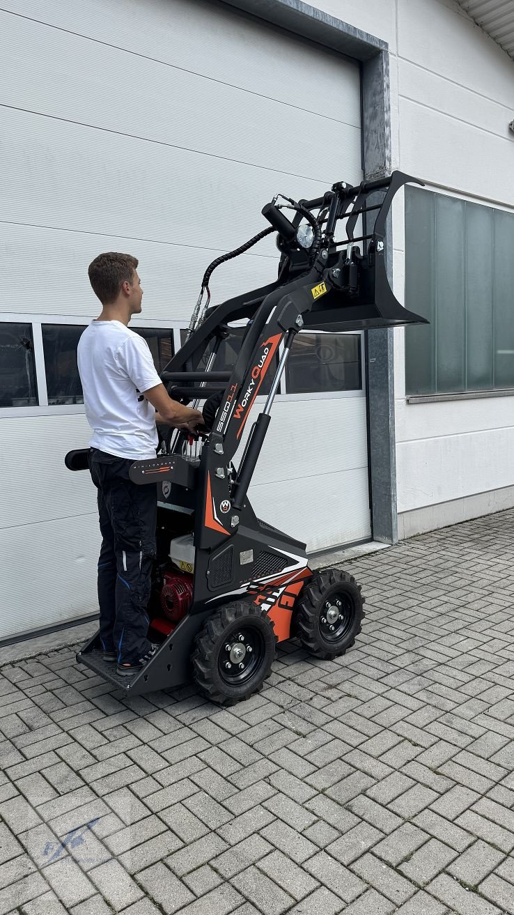 Hoflader of the type Cast Group WorkyQuad SSQ 11 Minilader, Kompaktlader, Skidlader, Hoflader, Gebrauchtmaschine in Bruckmühl (Picture 2)
