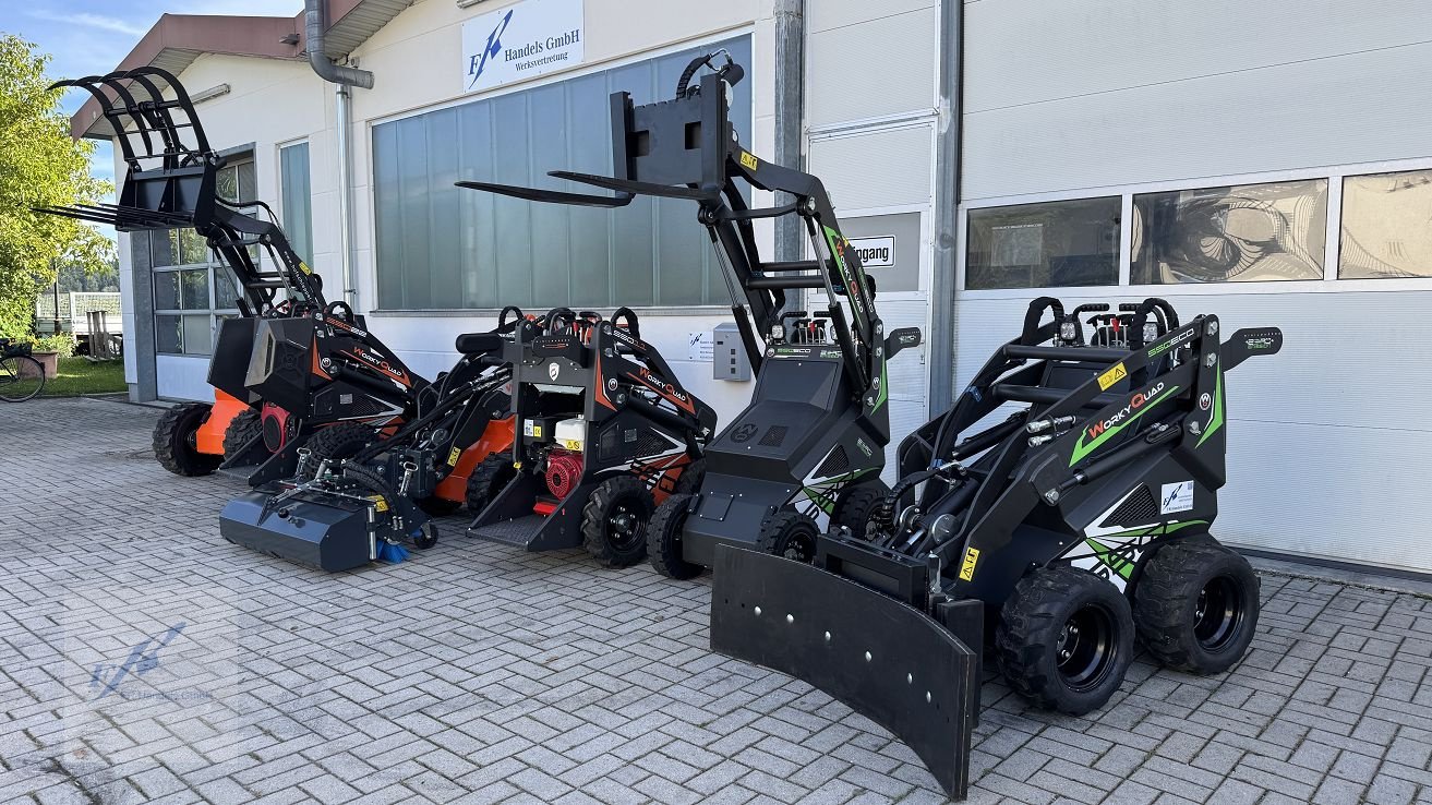 Hoflader of the type Cast Group WorkyQuad SSQ 11 Minilader, Kompaktlader, Skidlader, Hoflader, Gebrauchtmaschine in Bruckmühl (Picture 4)