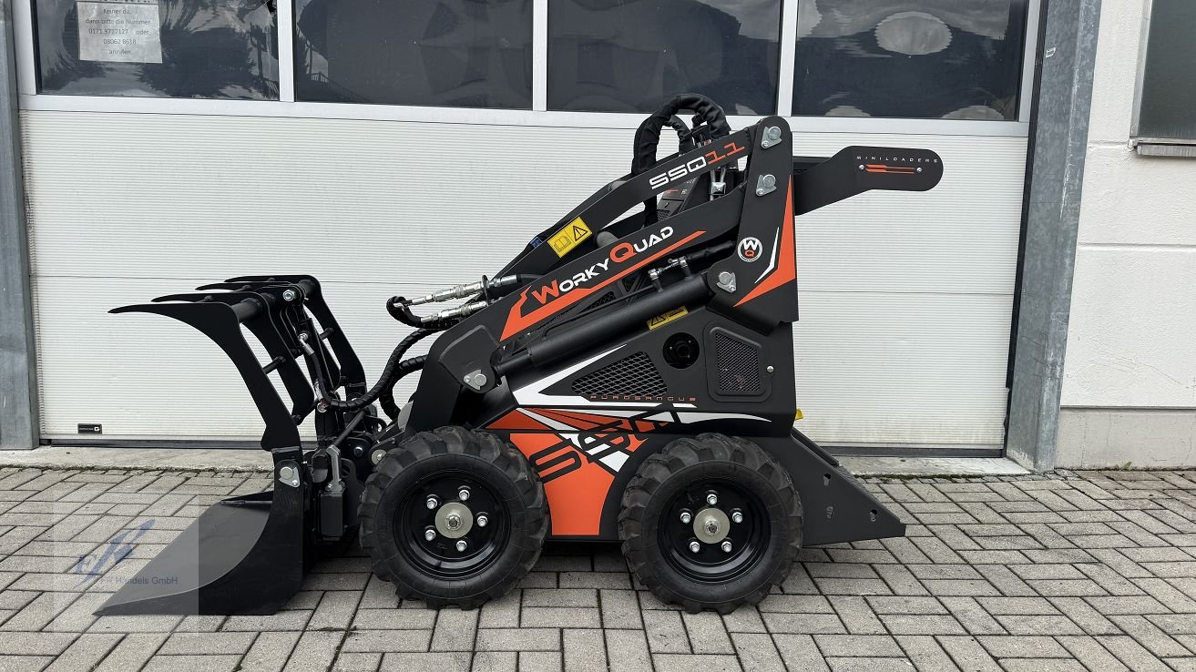 Hoflader of the type Cast Group WorkyQuad SSQ 11 Minilader, Kompaktlader, Skidlader, Hoflader, Gebrauchtmaschine in Bruckmühl (Picture 9)