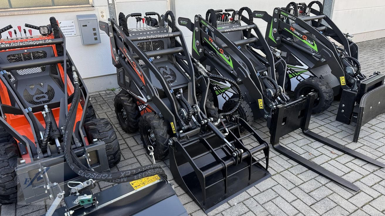 Hoflader of the type Cast Group WorkyQuad SSQ 11 Minilader, Kompaktlader, Skidlader, Hoflader, Gebrauchtmaschine in Bruckmühl (Picture 15)