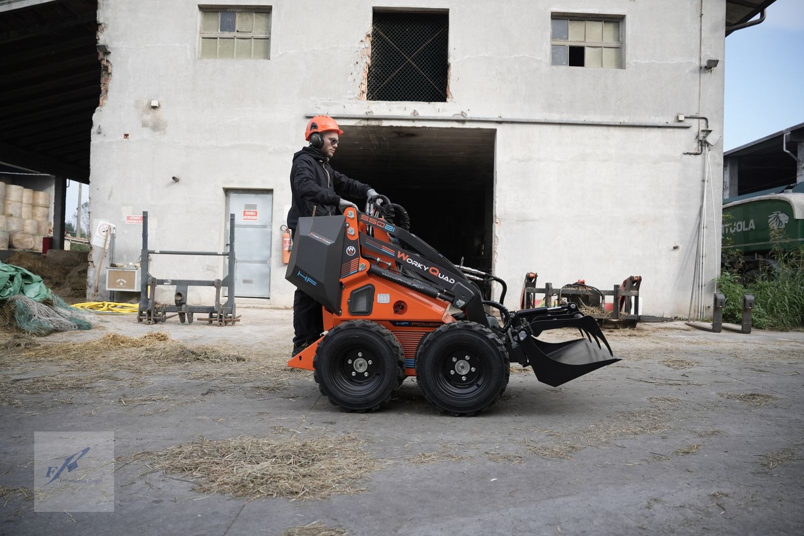 Hoflader του τύπου Cast Group WorkyQuad SSQ 15 Diesel Minilader Skidlader Kompaktlader Giant, Neumaschine σε Bruckmühl (Φωτογραφία 3)