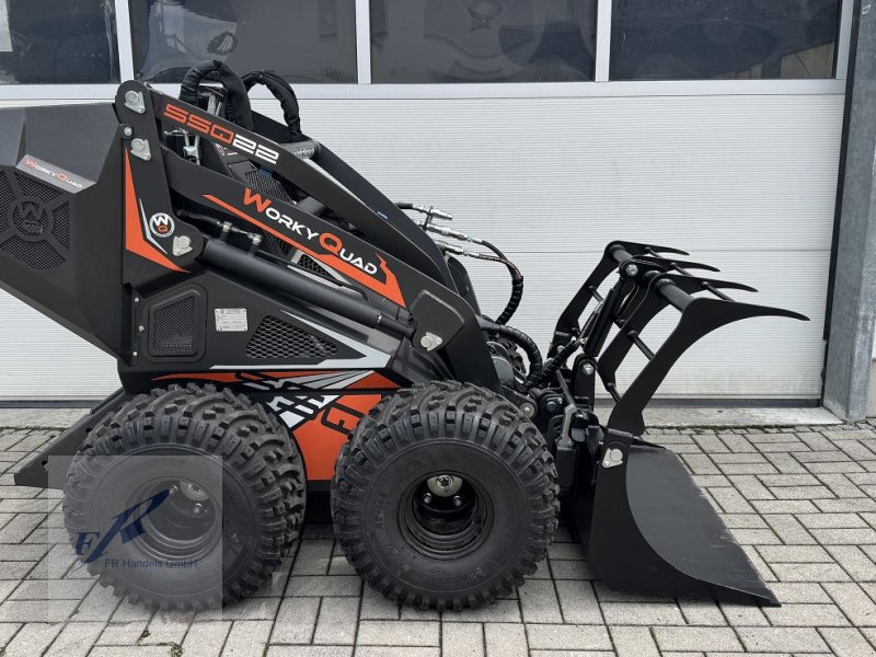 Hoflader za tip Cast Group WorkyQuad SSQ 22 Minilader Kompaktlader Skidlader, Gebrauchtmaschine u Bruckmühl (Slika 1)