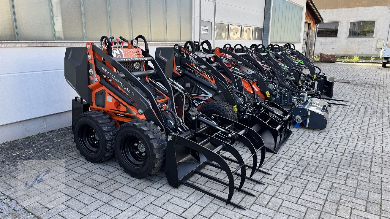Hoflader of the type Cast Group WorkyQuad SSQ 22 Minilader Kompaktlader Skidlader, Gebrauchtmaschine in Bruckmühl (Picture 12)