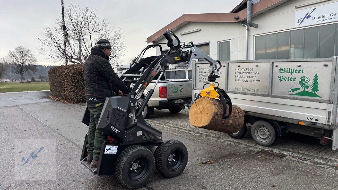 Hoflader vrste Cast Group WorkyQuad SSQ 22 Minilader Kompaktlader Skidlader, Gebrauchtmaschine v Bruckmühl (Slika 1)