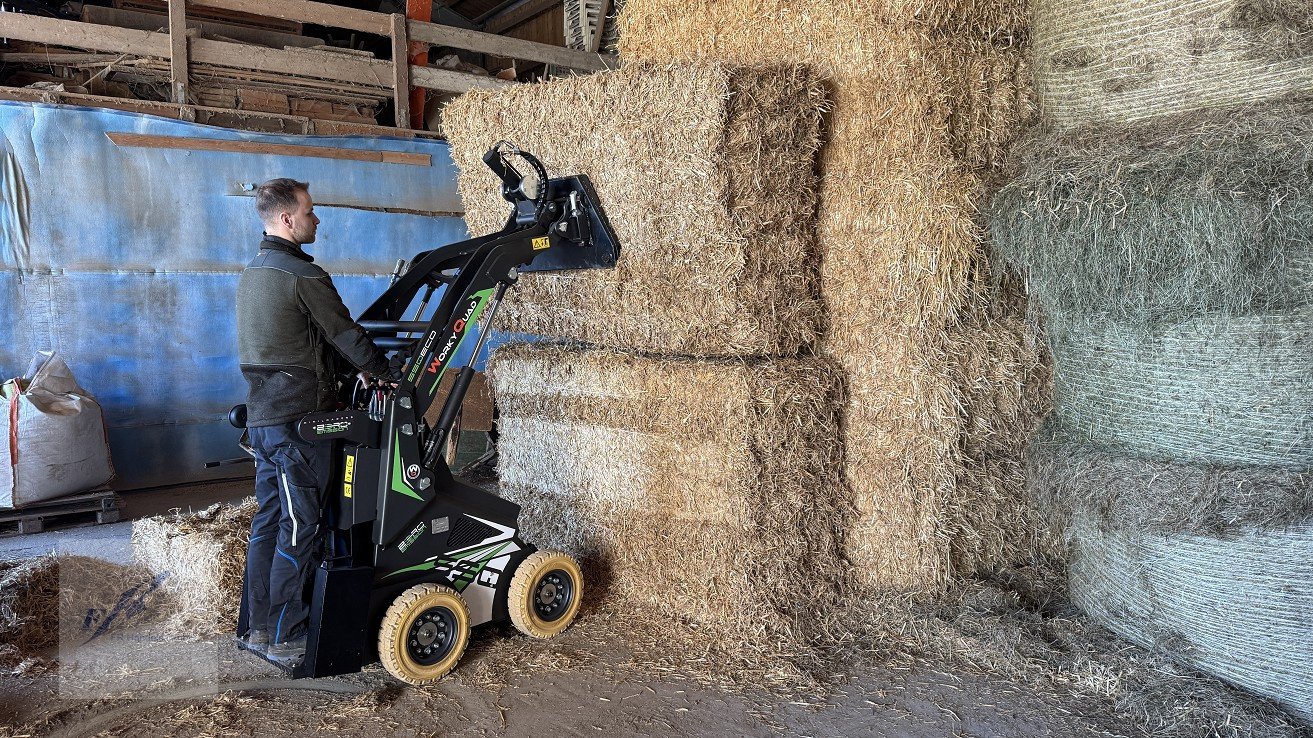 Hoflader a típus Cast Group WorkyQuad SSQ Eco Minilader 0,74 m Elektrolader Kompaktlader Giant, Neumaschine ekkor: Bruckmühl (Kép 3)
