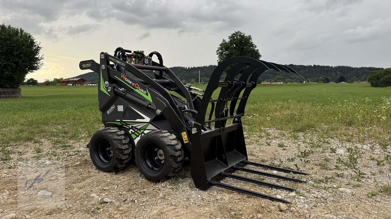 Hoflader a típus Cast Group WorkyQuad SSQ Eco Minilader 0,74 m Elektrolader Kompaktlader Giant, Neumaschine ekkor: Bruckmühl (Kép 11)