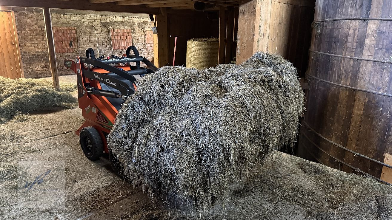 Hoflader of the type Cast Group WorkyQuad SSQ ECO Minilader Elektrolader Elektro Kompaktlader 0,74 m, Neumaschine in Bruckmühl (Picture 8)