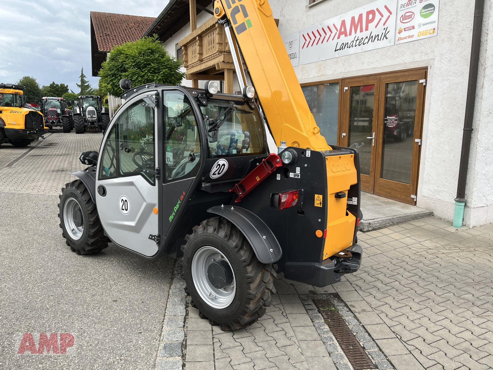 Hoflader of the type DIECI 26.6 Mini Agri, Neumaschine in Teising (Picture 5)