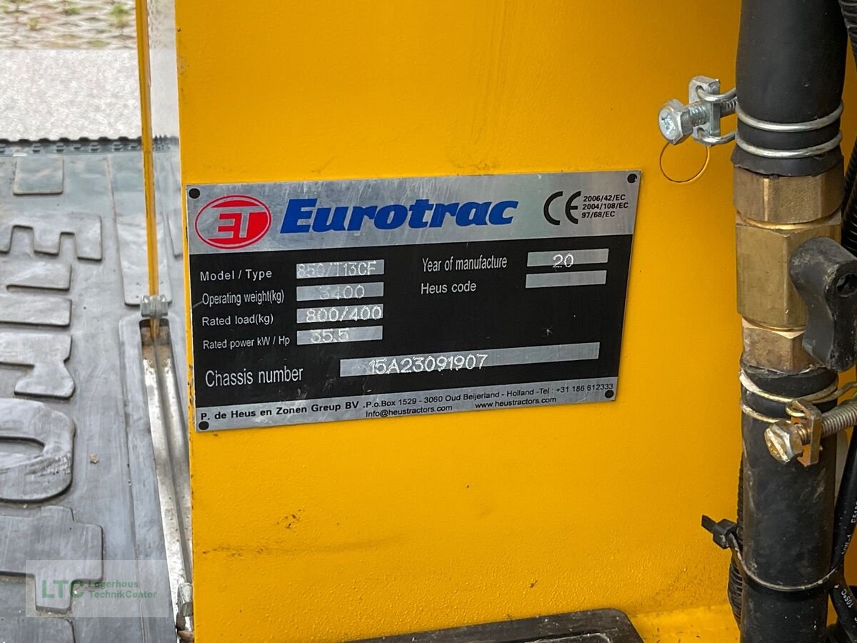Hoflader tip Eurotrac T 13-CF, Gebrauchtmaschine in Kalsdorf (Poză 12)