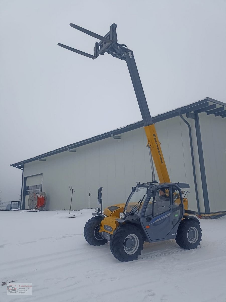 Hoflader del tipo Eurotrac Teleskoplader TH25.6 mit Schaufel und Palettenga, Vorführmaschine In Dimbach (Immagine 3)