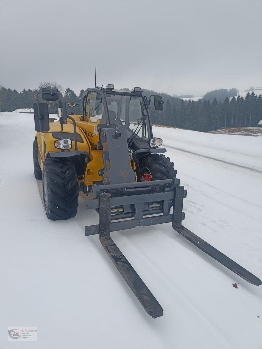 Hoflader del tipo Eurotrac Teleskoplader TH25.6 mit Schaufel und Palettenga, Vorführmaschine In Dimbach (Immagine 7)