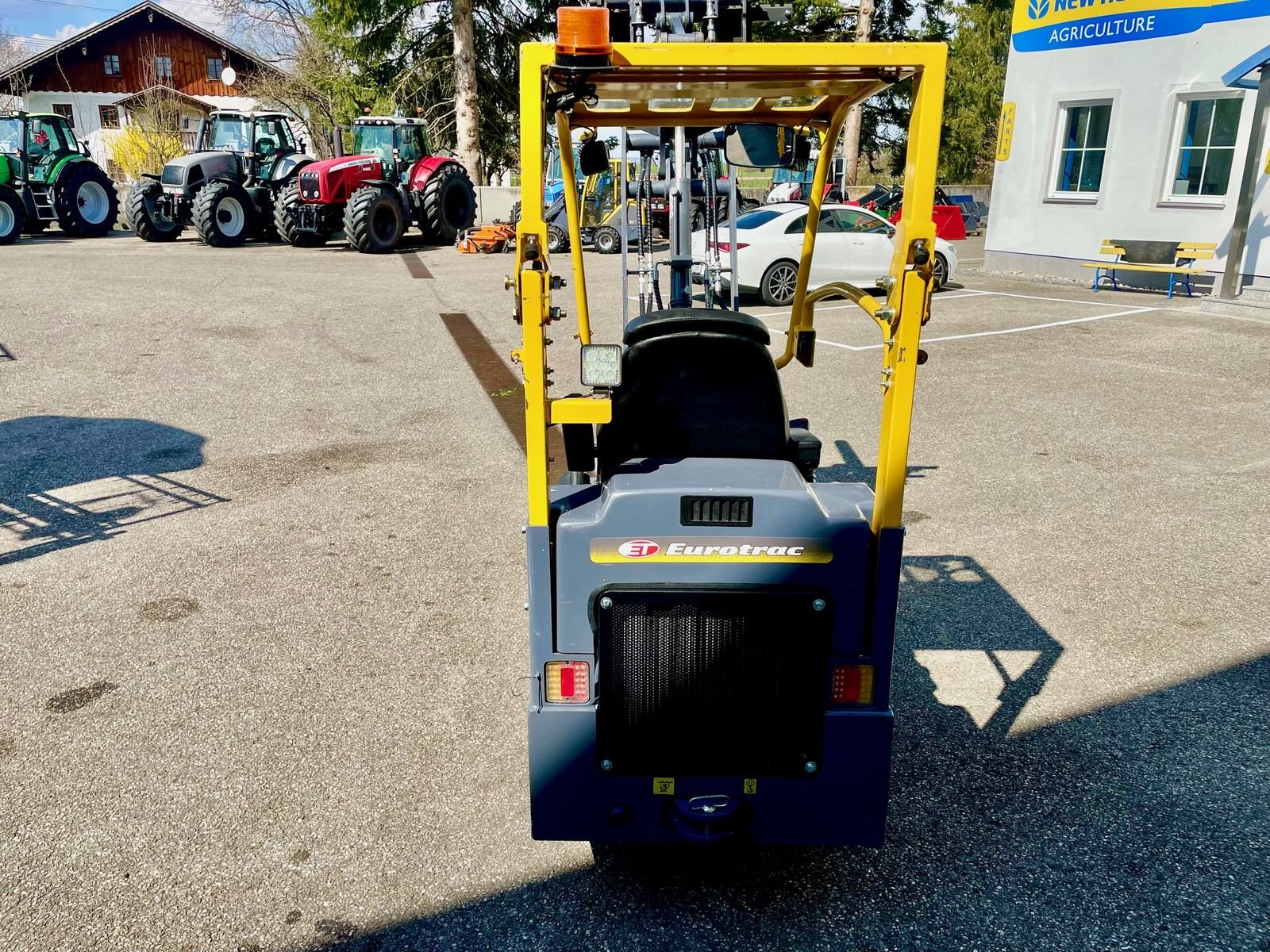 Hoflader Türe ait Eurotrac W 10, Gebrauchtmaschine içinde Burgkirchen (resim 5)