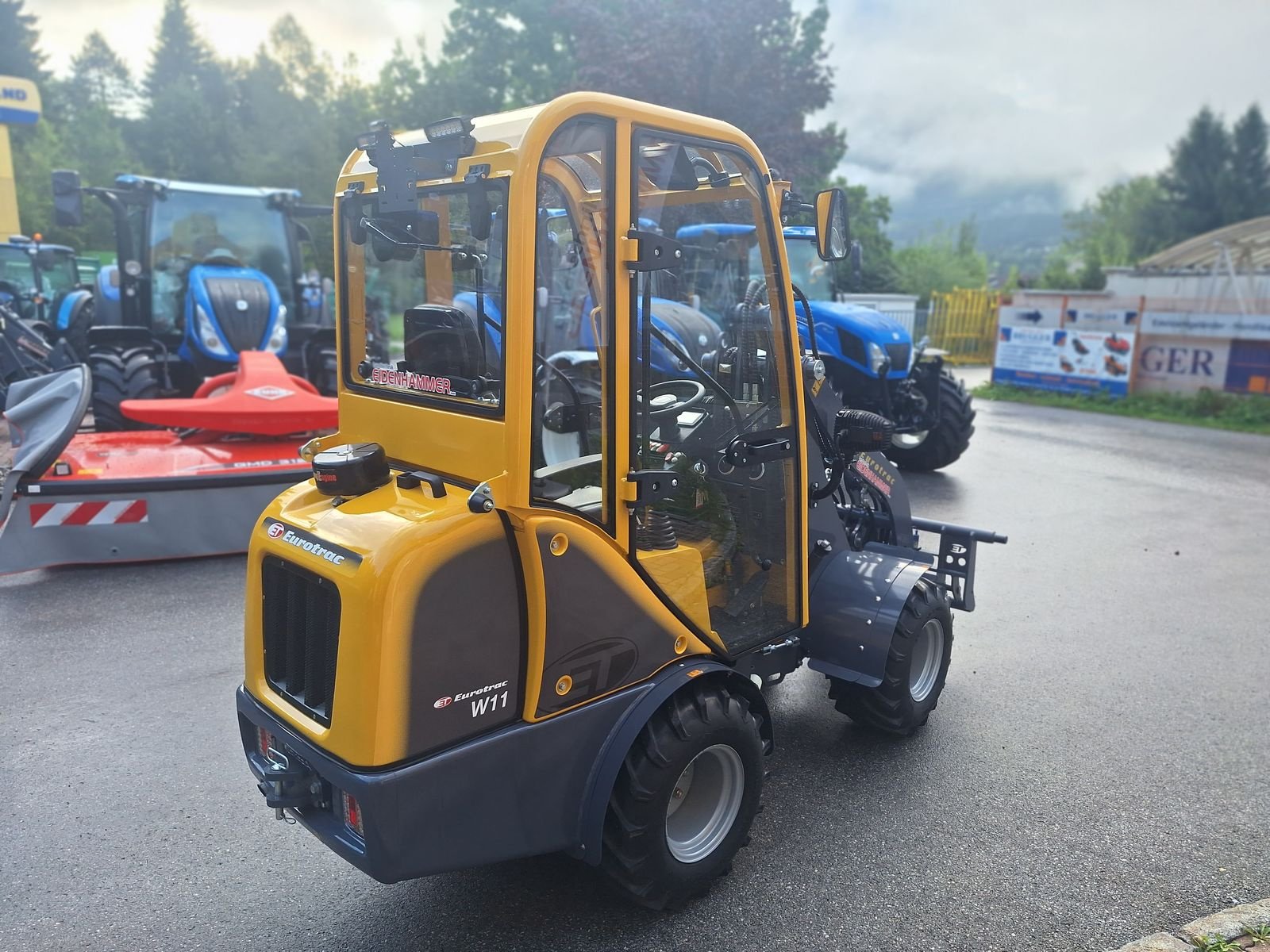 Hoflader typu Eurotrac W11 C - Kabine, Neumaschine v Burgkirchen (Obrázek 9)