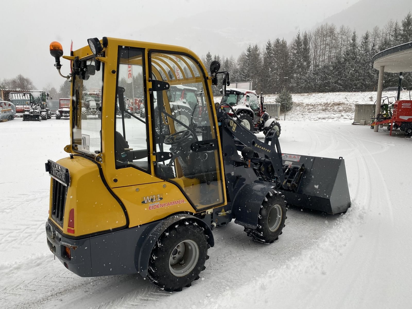 Hoflader a típus Eurotrac W11, Gebrauchtmaschine ekkor: Ried im Oberinntal (Kép 5)
