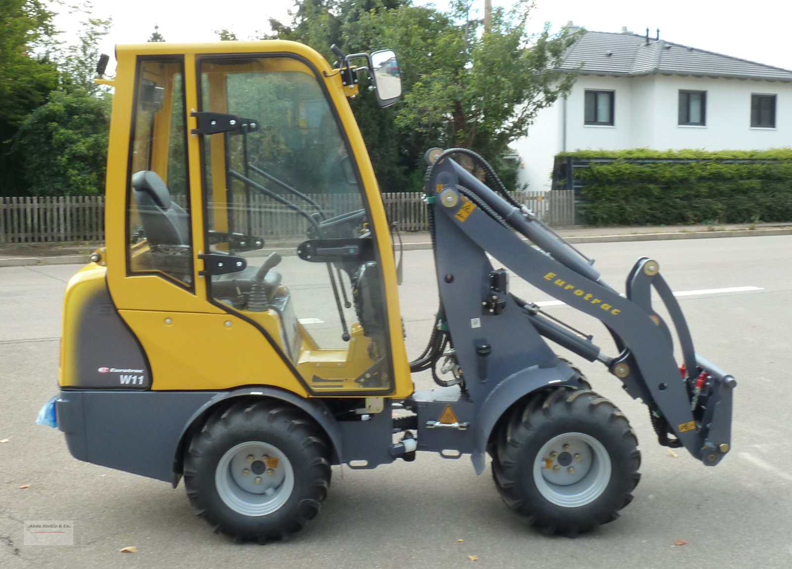 Hoflader typu Eurotrac W11, Neumaschine v Tapfheim (Obrázek 1)