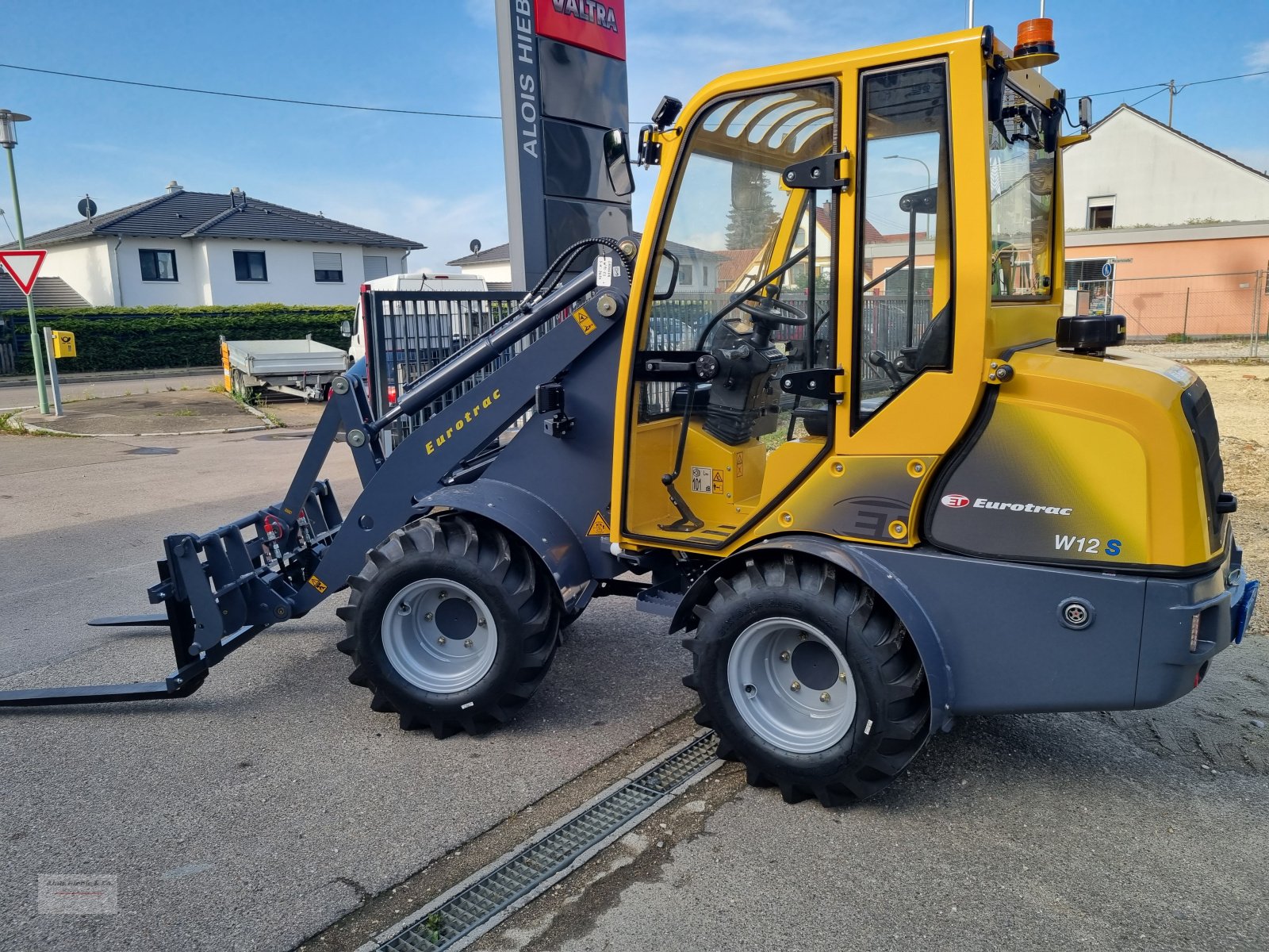 Hoflader tip Eurotrac W12 CS Vollkabine, Neumaschine in Tapfheim (Poză 13)