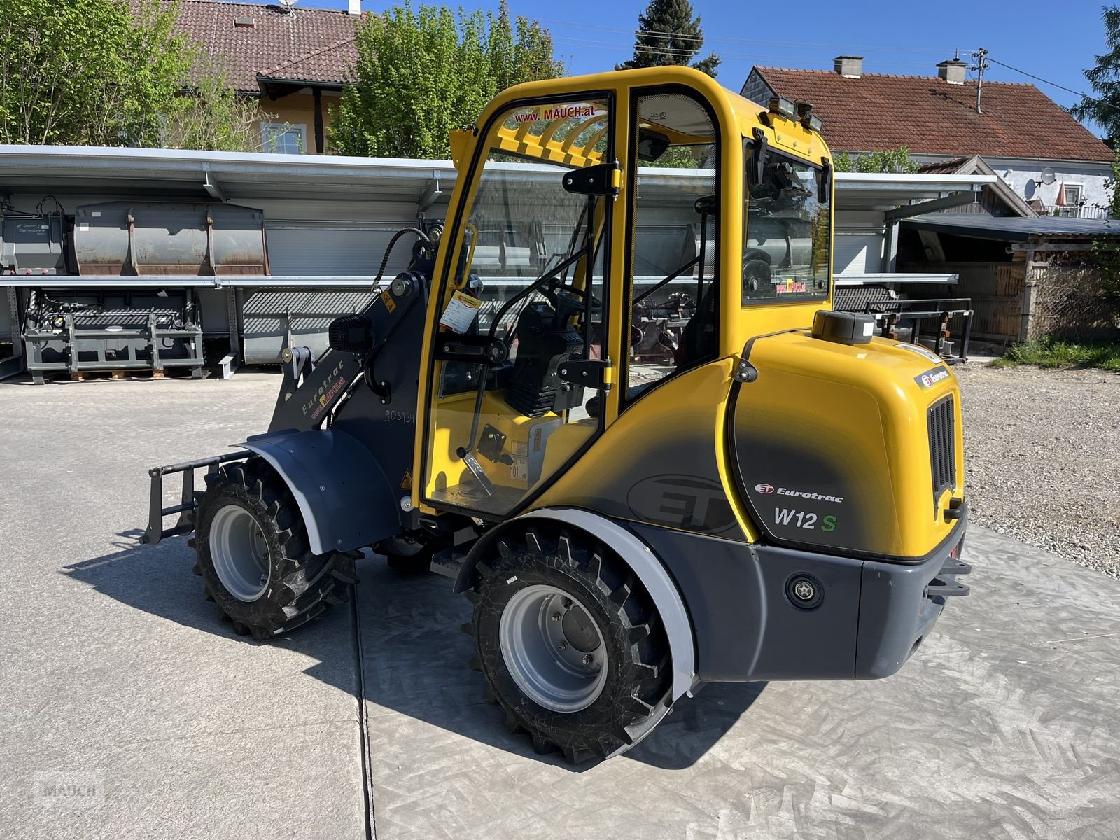 Hoflader typu Eurotrac W12 mit Kabine Euroaufnahme, Gebrauchtmaschine v Burgkirchen (Obrázek 5)