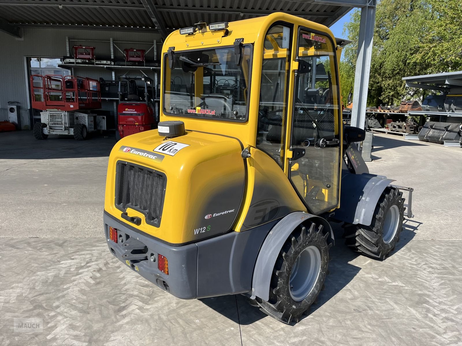 Hoflader typu Eurotrac W12 mit Kabine Euroaufnahme, Gebrauchtmaschine v Burgkirchen (Obrázek 12)