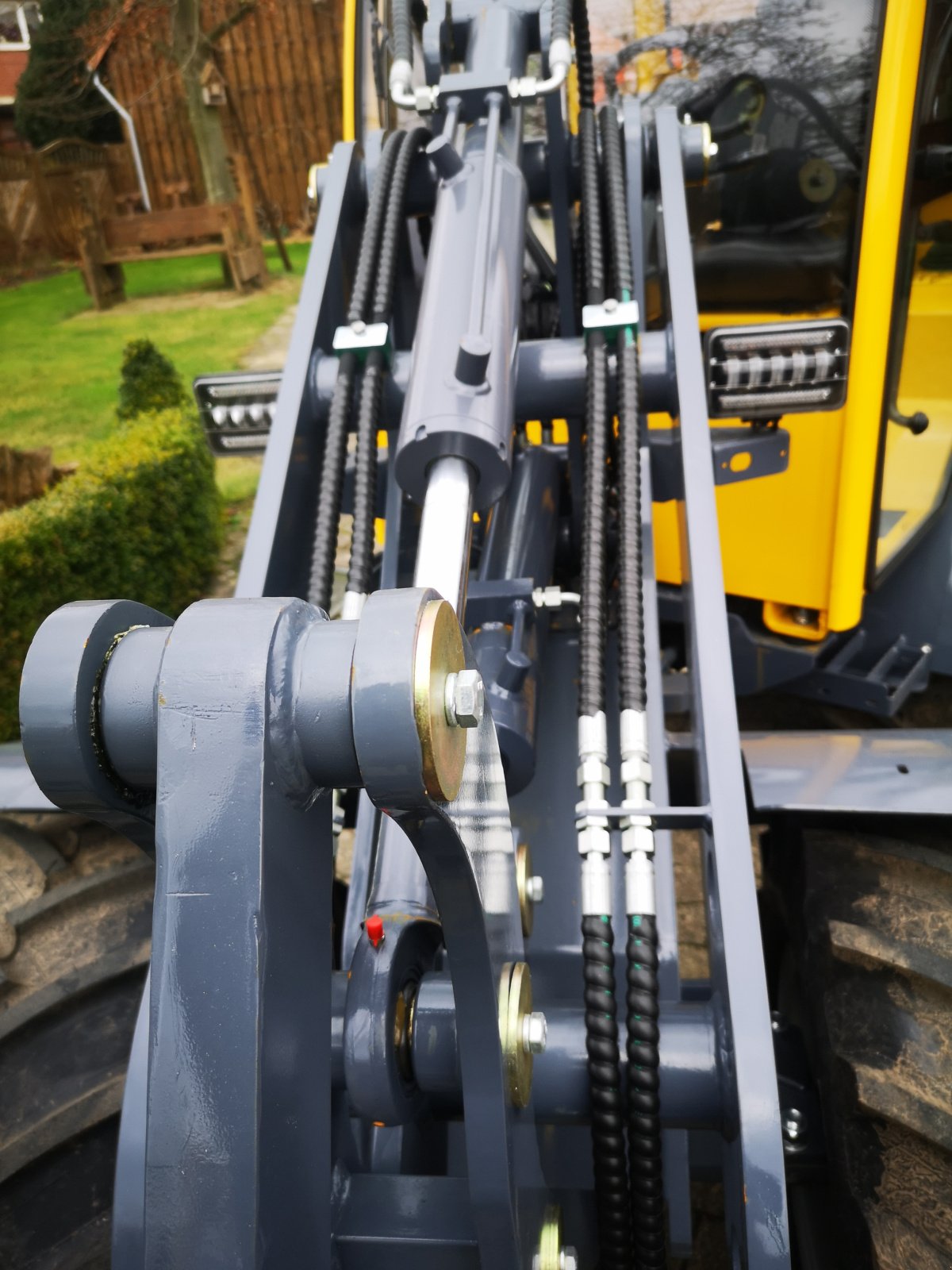 Hoflader of the type Eurotrac W12, Neumaschine in Heemsen (Picture 5)