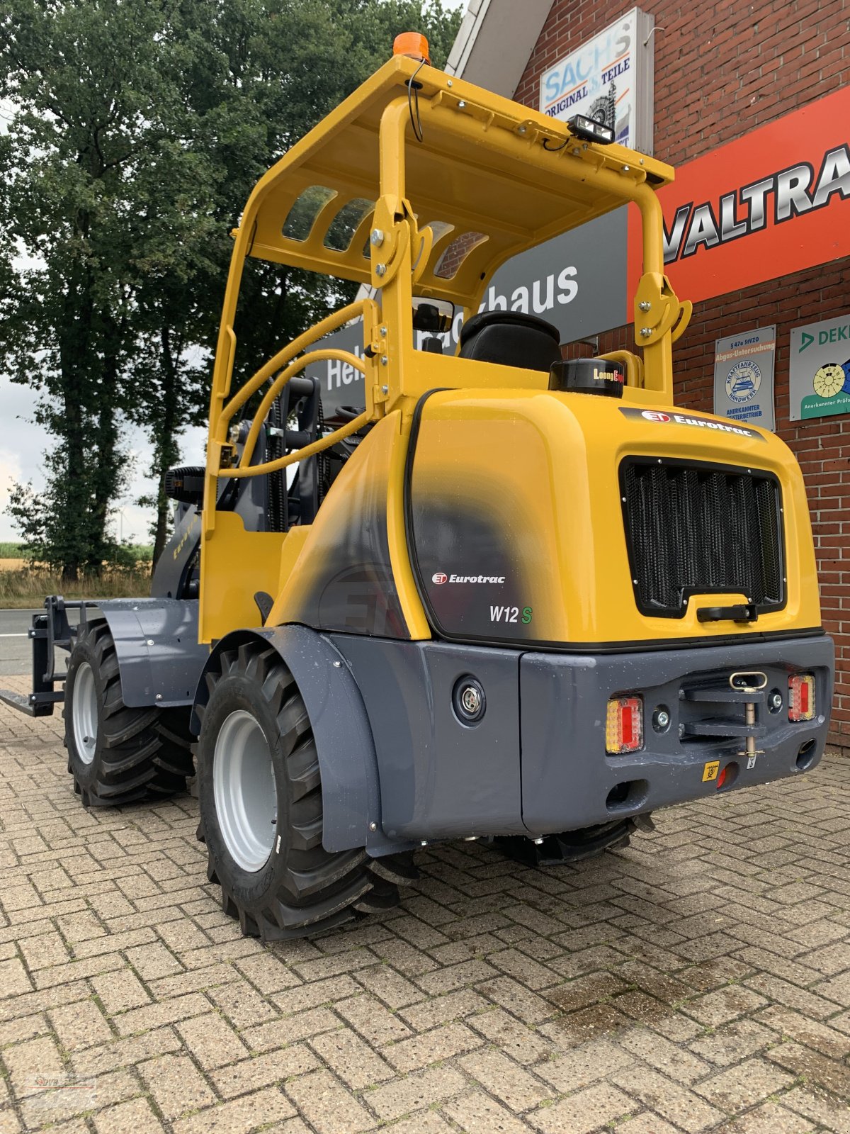 Hoflader a típus Eurotrac W12S mit Schutzdach, Neumaschine ekkor: Bakum - Lüsche (Kép 5)