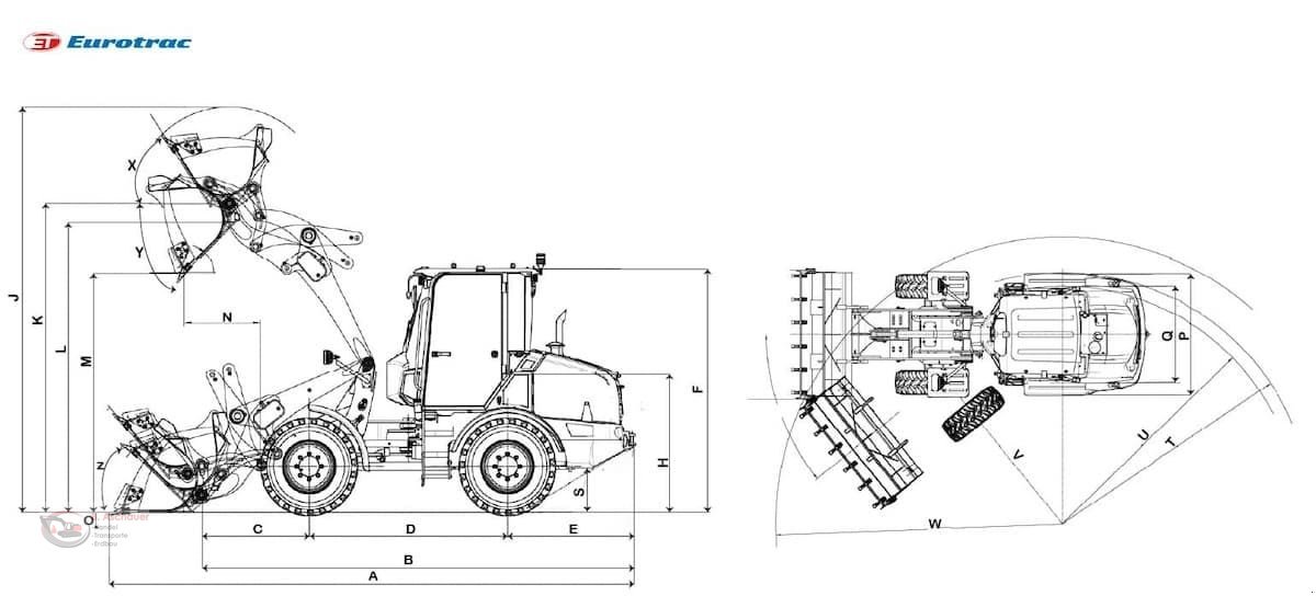 Hoflader a típus Eurotrac WL18, Neumaschine ekkor: Dimbach (Kép 21)