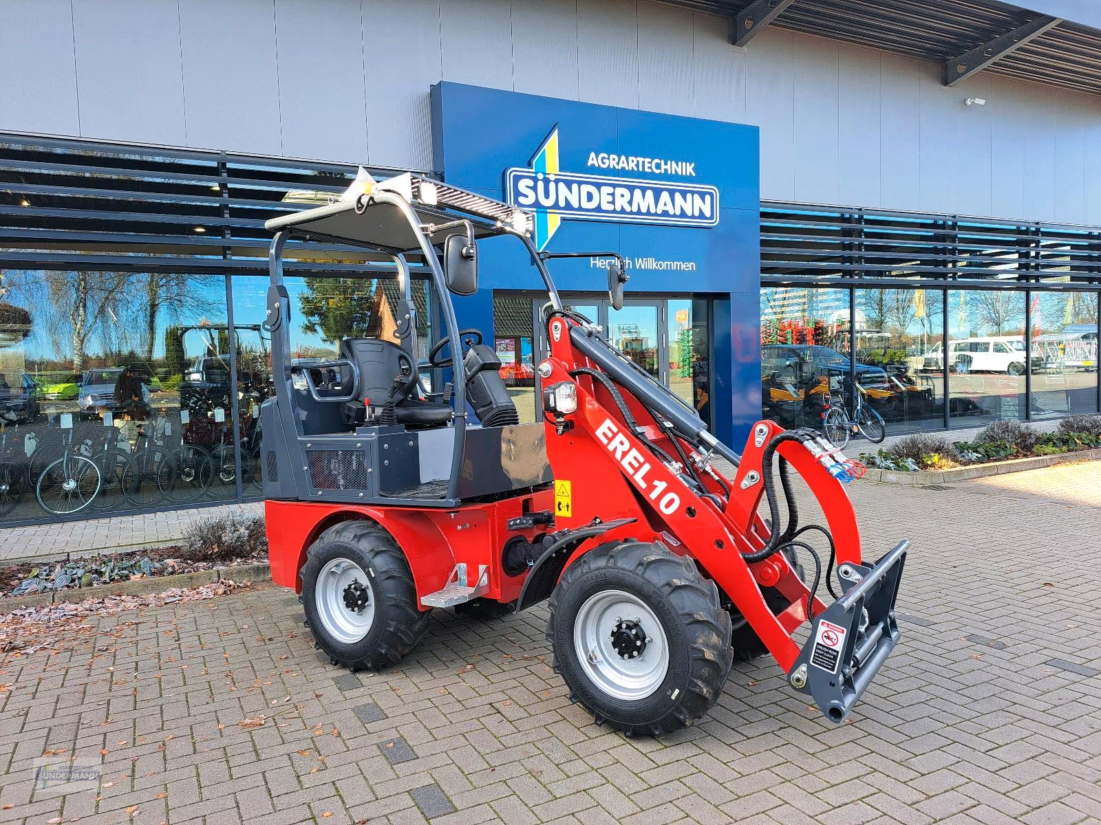 Hoflader typu Everun EREL10, Neumaschine v Bassum (Obrázek 1)
