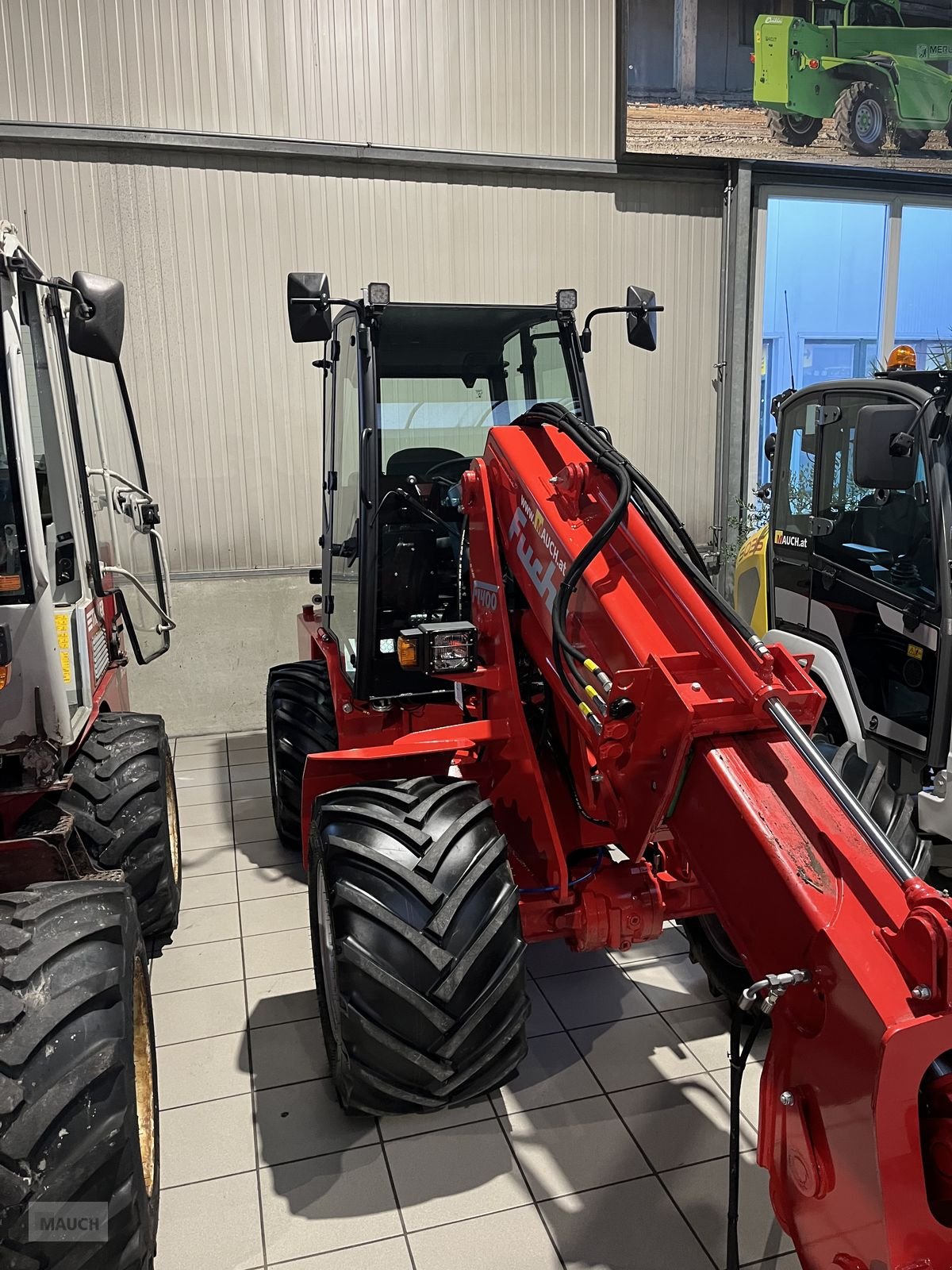 Hoflader of the type Fuchs 1400 Tele mit Kabine & Euroaufnahme, Gebrauchtmaschine in Burgkirchen (Picture 2)