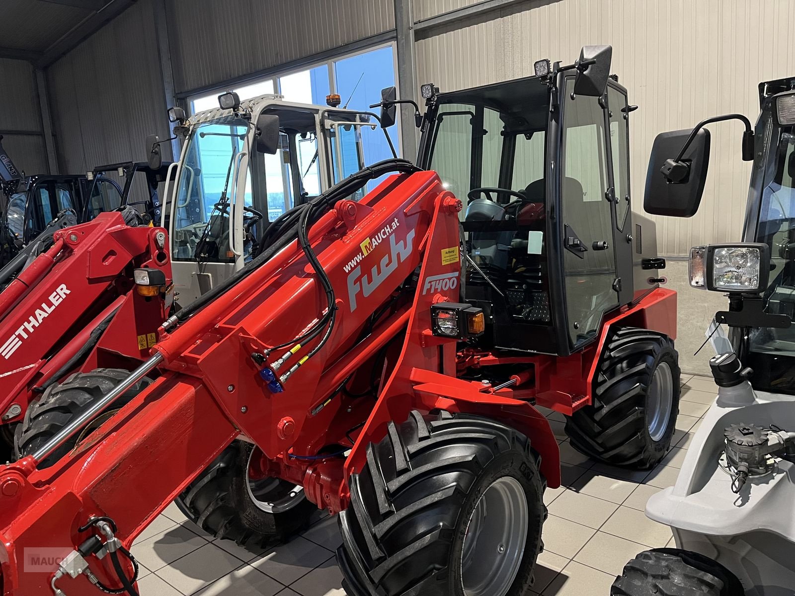 Hoflader of the type Fuchs 1400 Tele mit Kabine & Euroaufnahme, Gebrauchtmaschine in Burgkirchen (Picture 1)