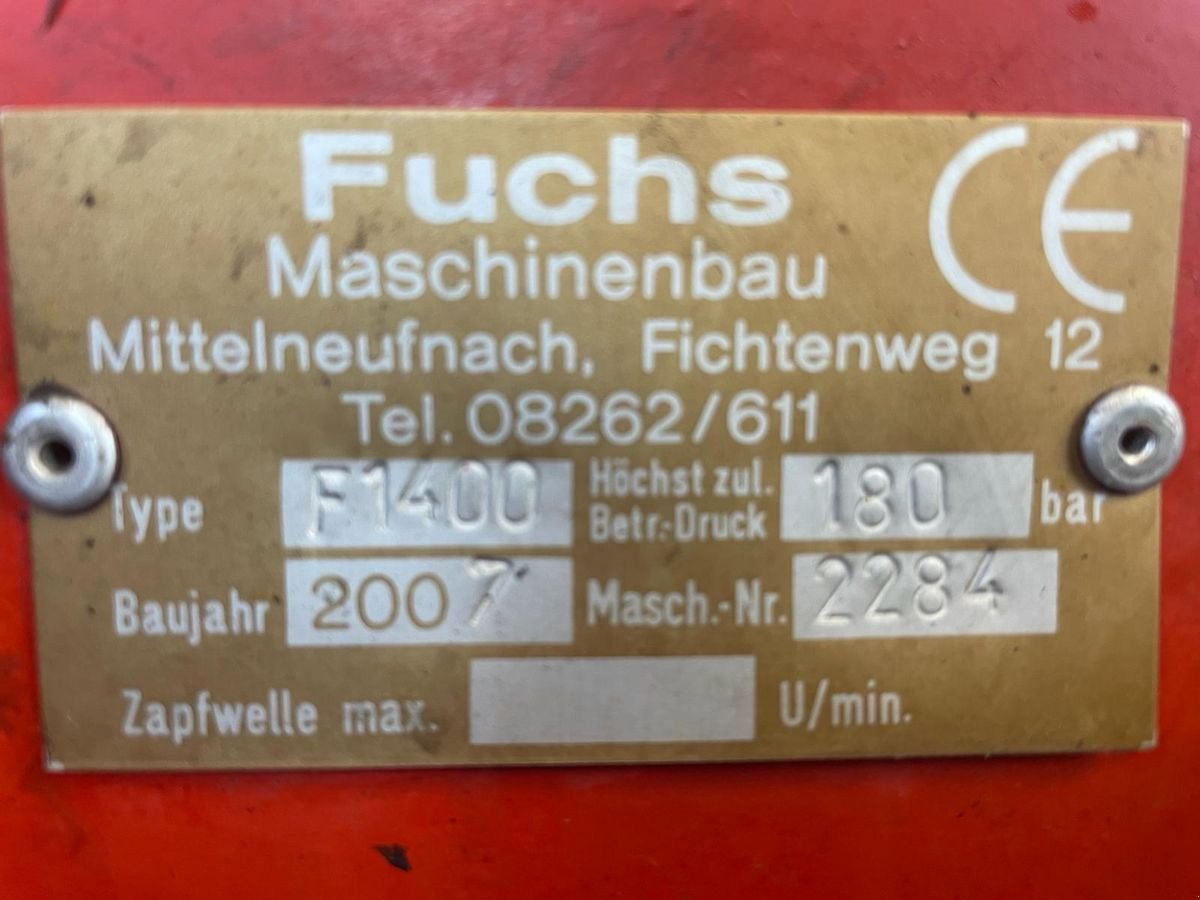 Hoflader des Typs Fuchs F 1400, Gebrauchtmaschine in NATTERNBACH (Bild 4)