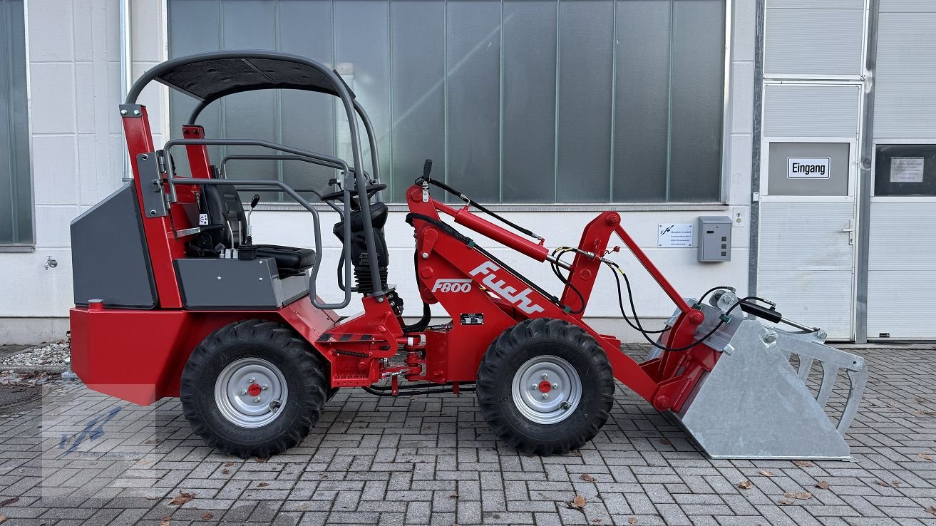 Hoflader des Typs Fuchs F 800 Hoflader Knicklader Kompaktlader, Neumaschine in Bruckmühl (Bild 2)
