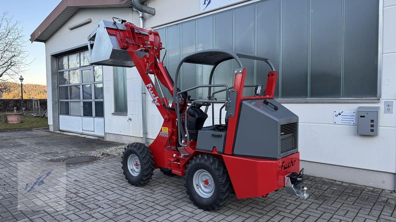 Hoflader des Typs Fuchs F 800 Hoflader Knicklader Kompaktlader, Neumaschine in Bruckmühl (Bild 3)