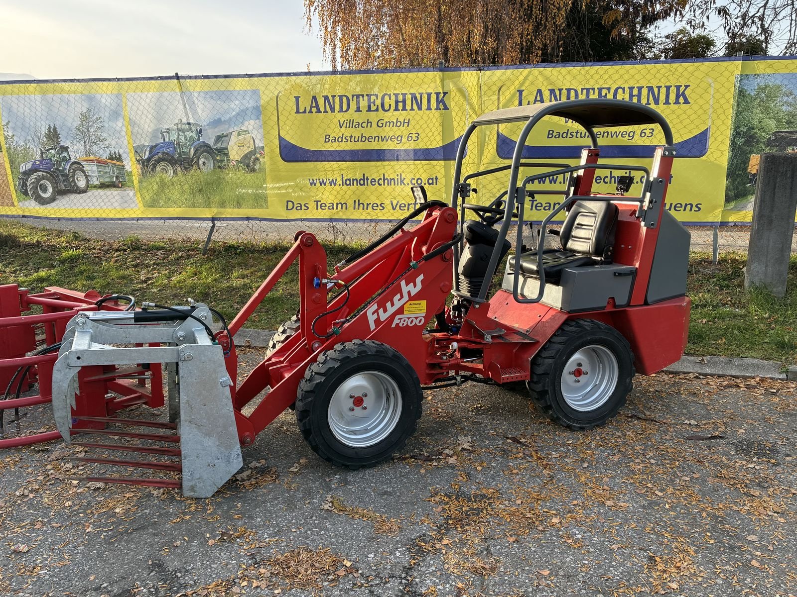 Hoflader a típus Fuchs F 800, Gebrauchtmaschine ekkor: Villach (Kép 1)