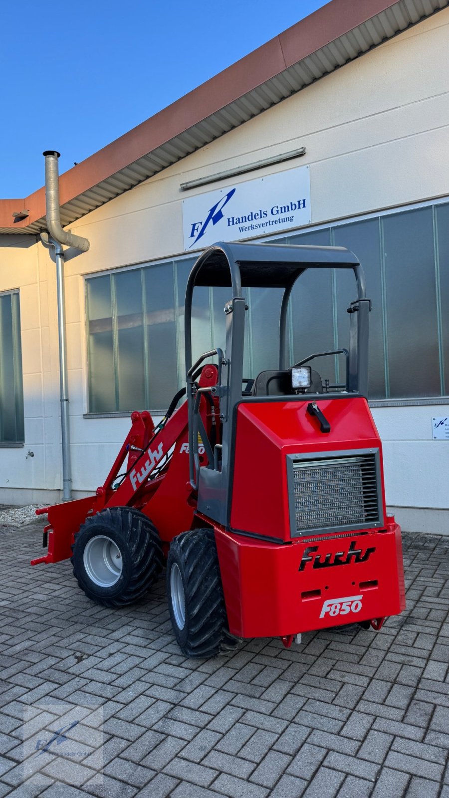 Hoflader typu Fuchs F 850 Hoflader Knicklader Kompaktlader, Neumaschine v Bruckmühl (Obrázek 4)