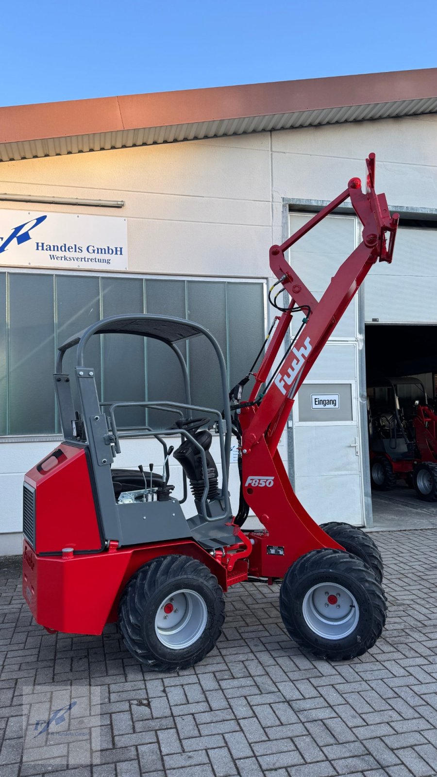 Hoflader typu Fuchs F 850 Hoflader Knicklader Kompaktlader, Neumaschine v Bruckmühl (Obrázek 8)