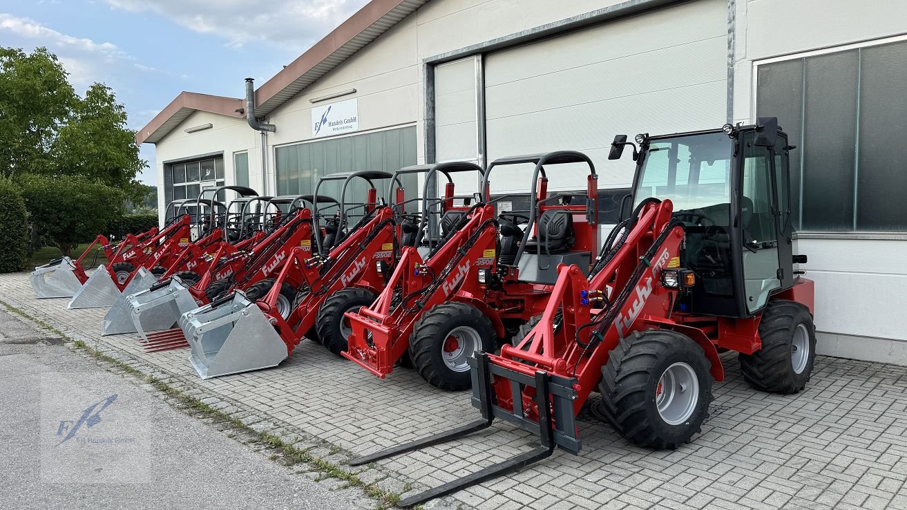 Hoflader typu Fuchs F 850 Hoflader Knicklader Kompaktlader, Neumaschine v Bruckmühl (Obrázek 12)