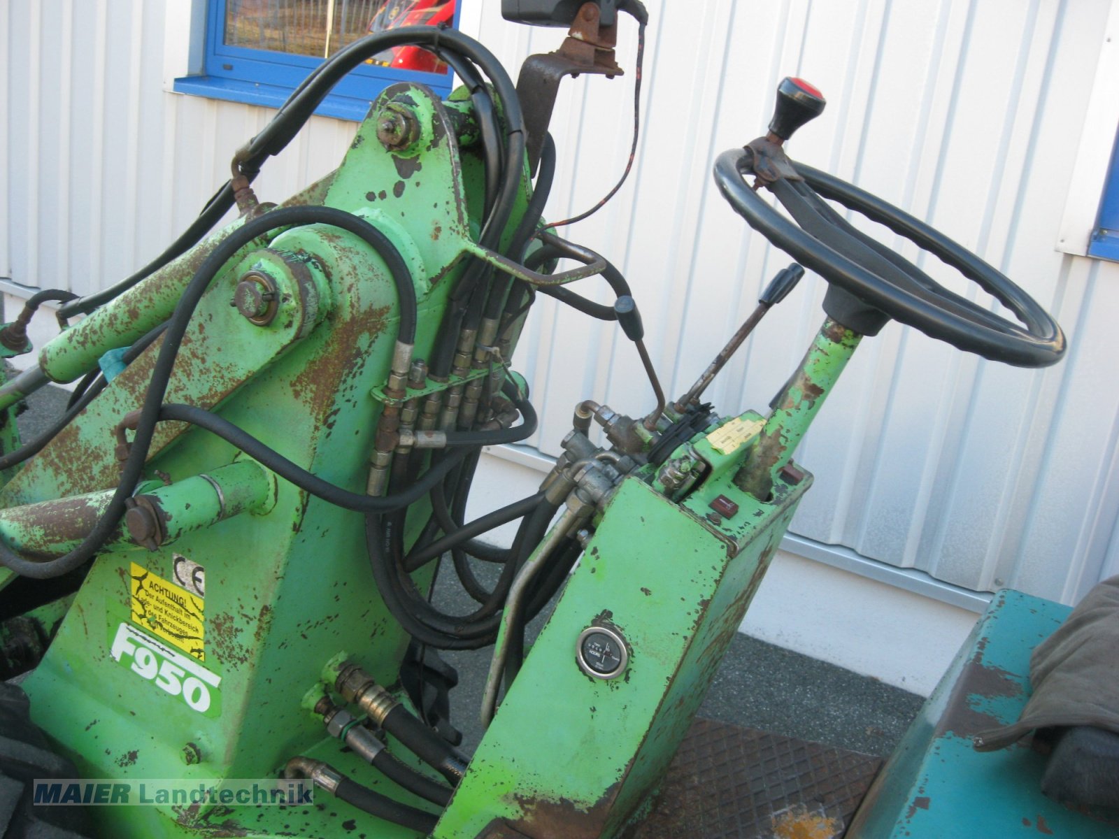 Hoflader Türe ait Fuchs F 950, Gebrauchtmaschine içinde Dieterskirchen (resim 4)