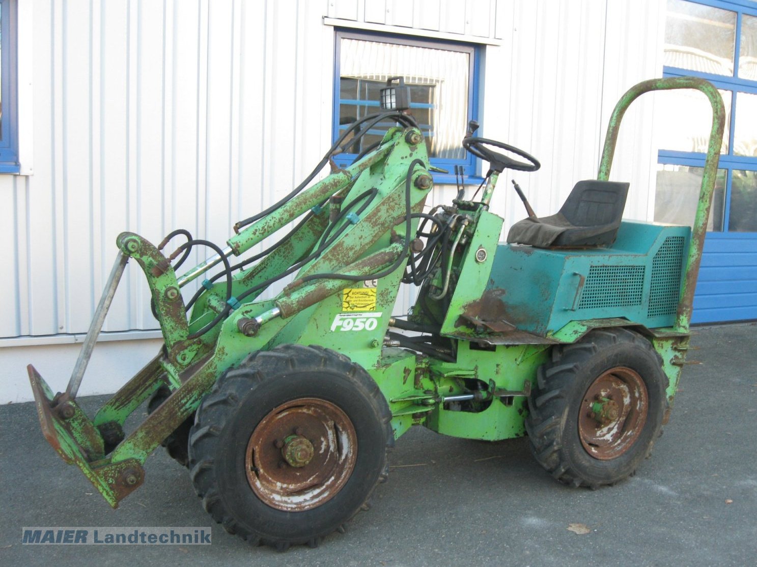 Hoflader Türe ait Fuchs F 950, Gebrauchtmaschine içinde Dieterskirchen (resim 1)