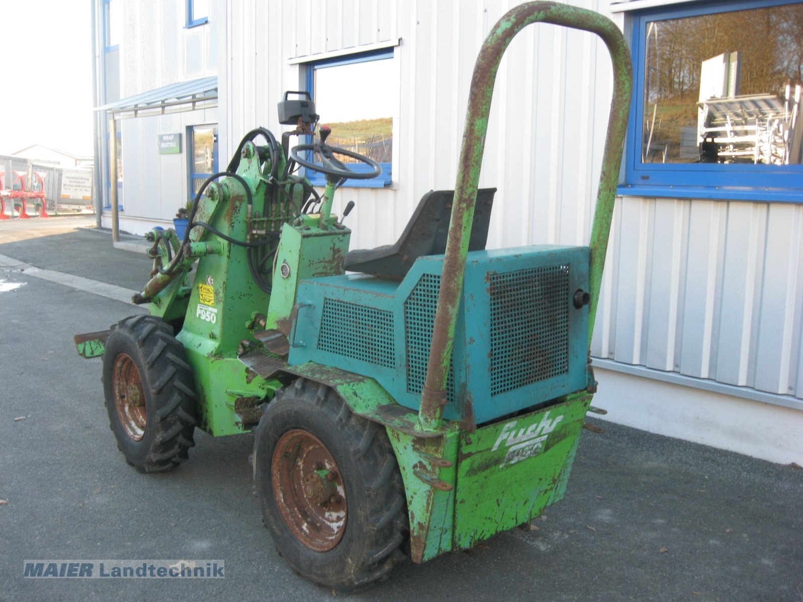 Hoflader Türe ait Fuchs F 950, Gebrauchtmaschine içinde Dieterskirchen (resim 3)