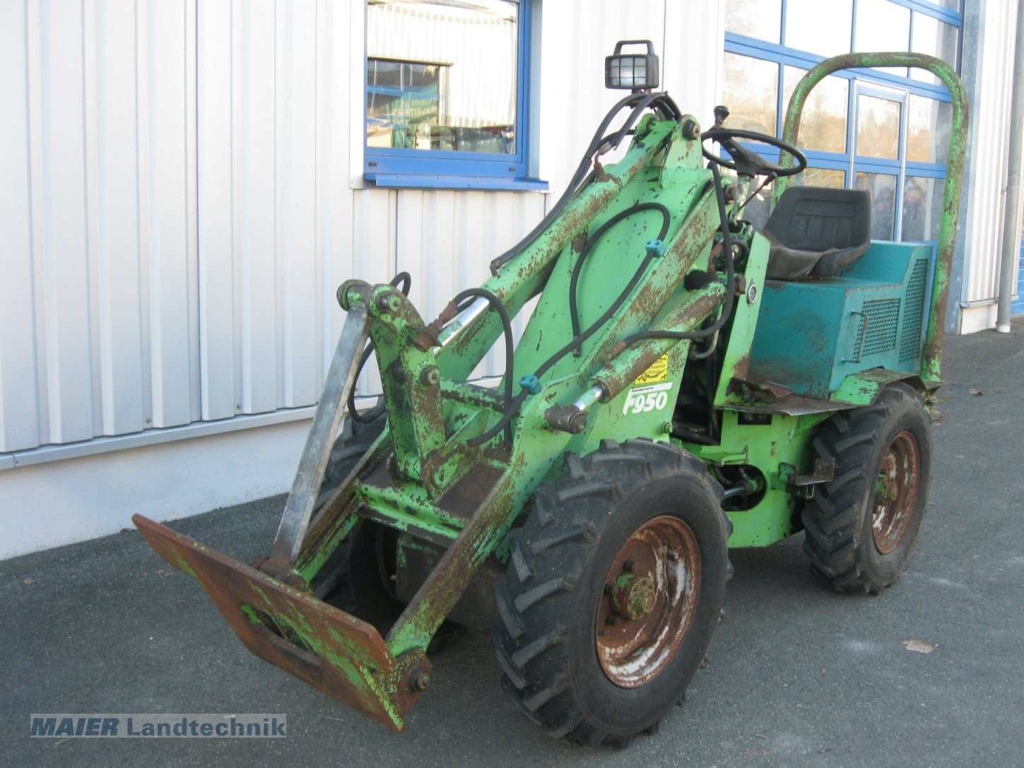 Hoflader Türe ait Fuchs F 950, Gebrauchtmaschine içinde Dieterskirchen (resim 5)