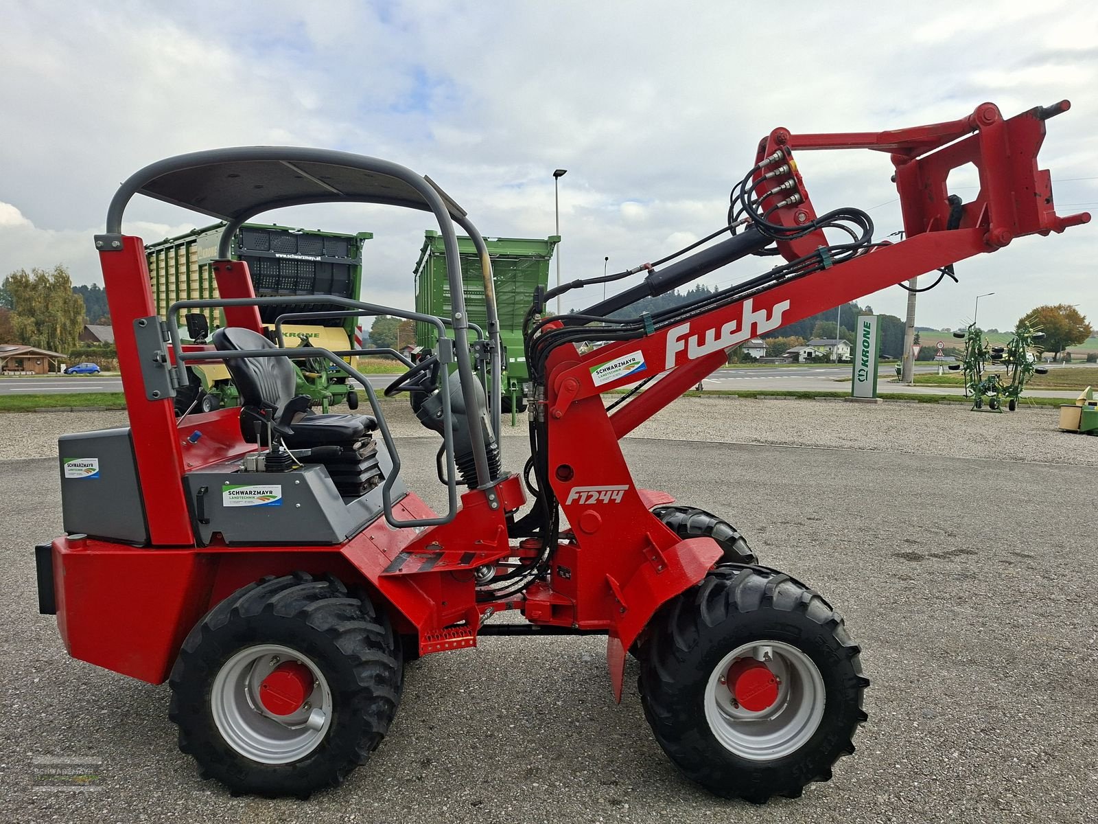 Hoflader tip Fuchs F1244, Gebrauchtmaschine in Gampern (Poză 7)