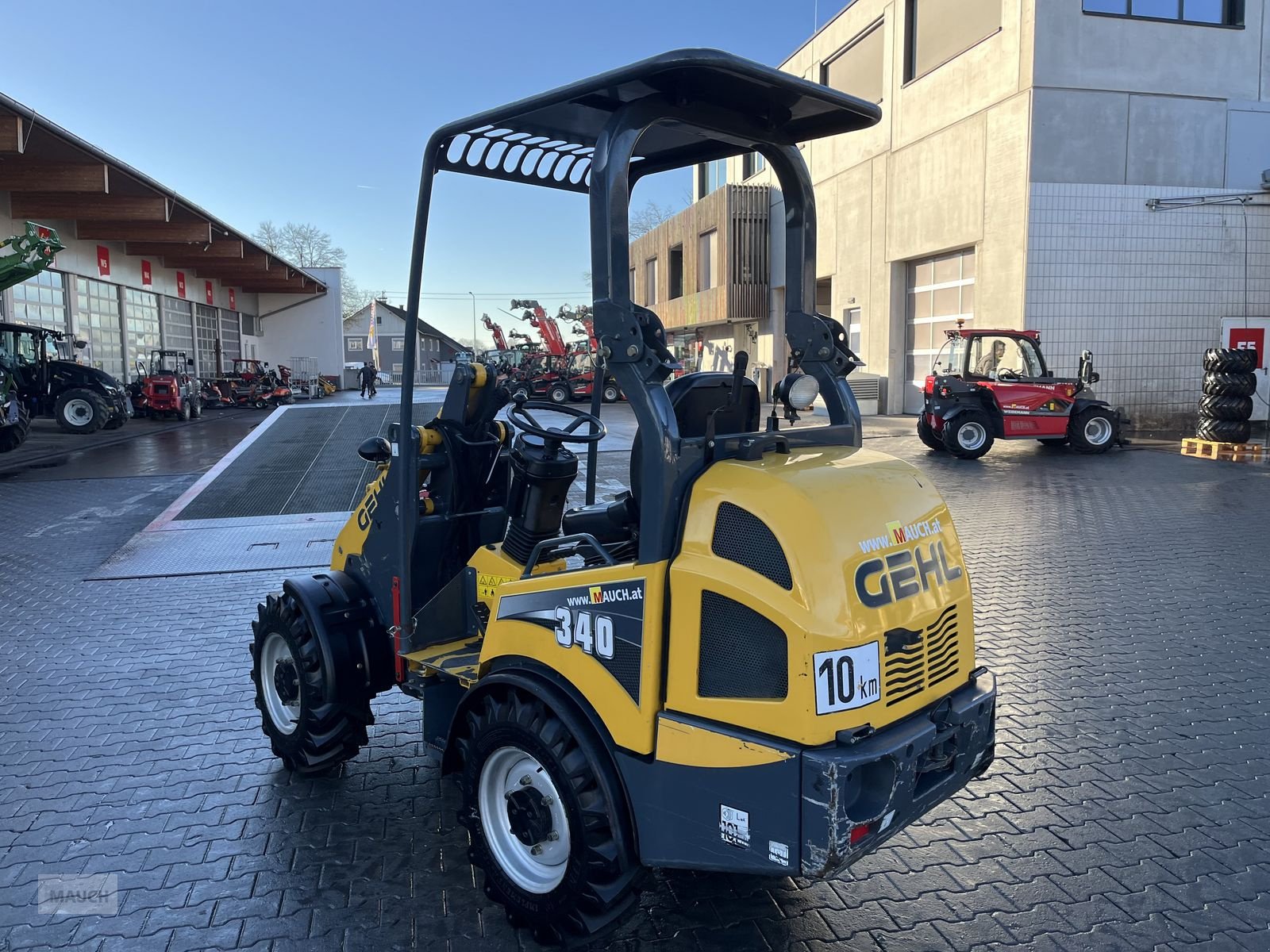 Hoflader Türe ait Gehl 340 mit Weidemann HV, Gebrauchtmaschine içinde Burgkirchen (resim 16)