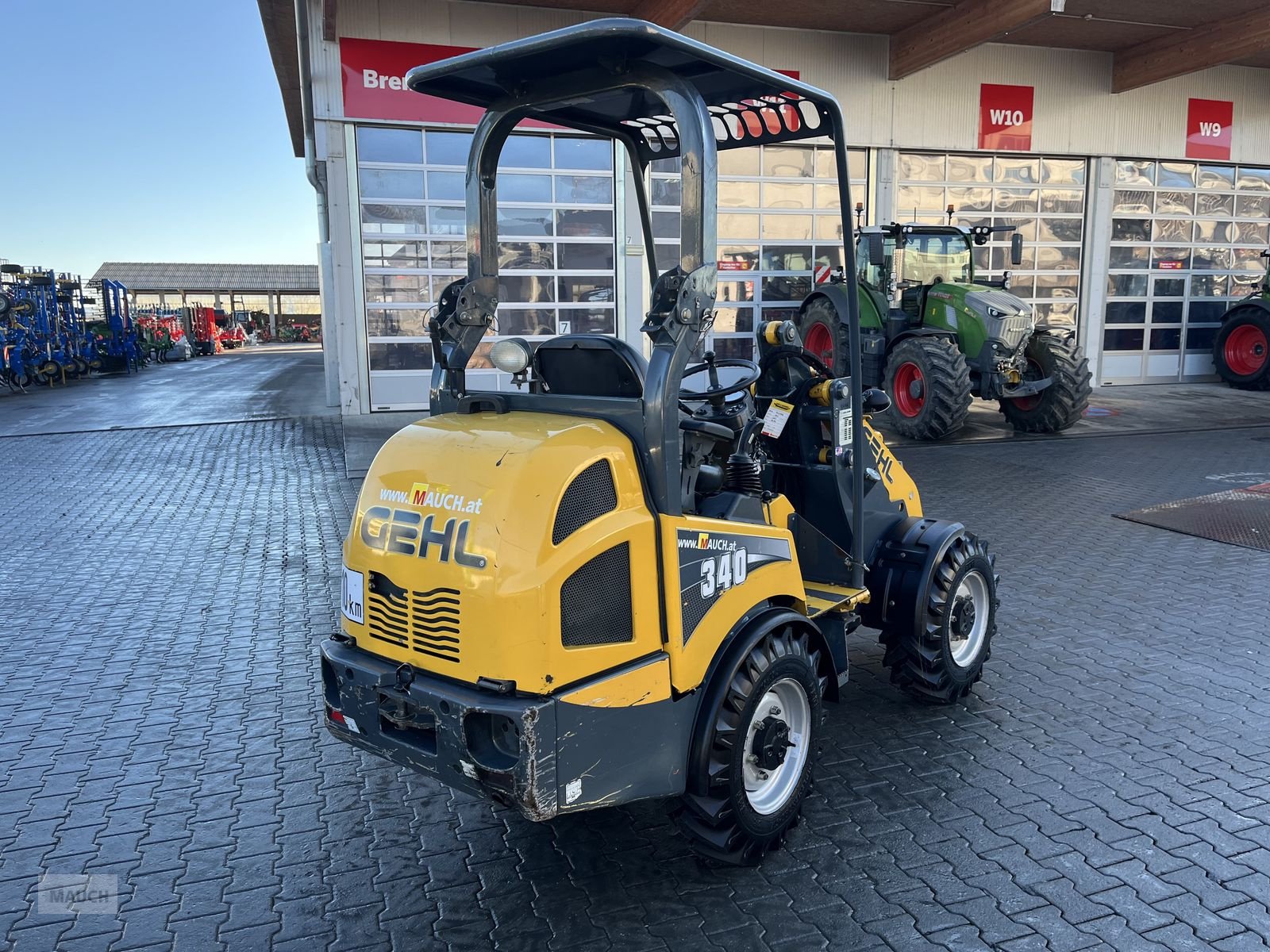 Hoflader Türe ait Gehl 340 mit Weidemann HV, Gebrauchtmaschine içinde Burgkirchen (resim 11)