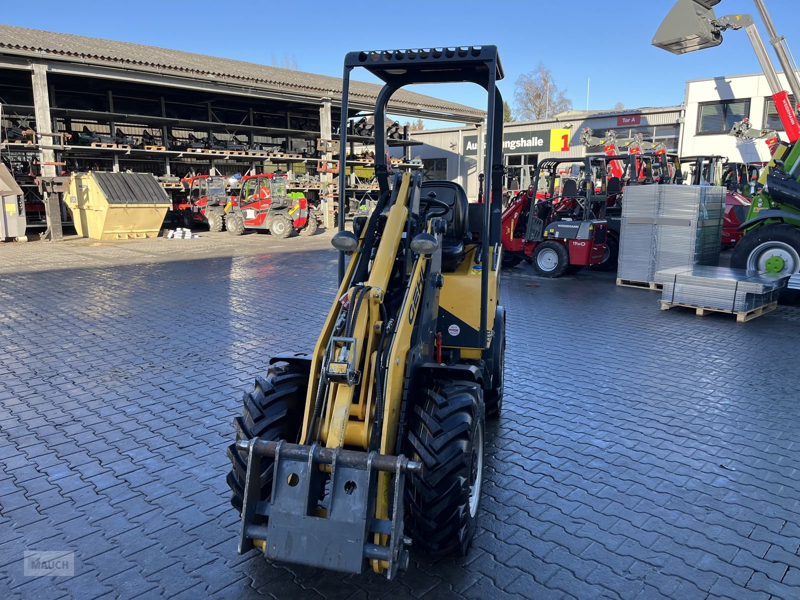 Hoflader Türe ait Gehl 340 mit Weidemann HV, Gebrauchtmaschine içinde Burgkirchen (resim 3)