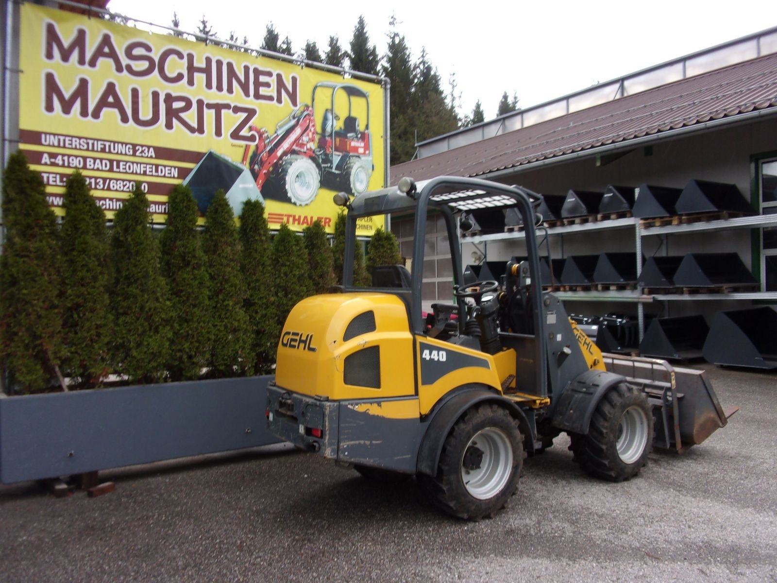 Hoflader des Typs Gehl AL 440, Gebrauchtmaschine in Bad Leonfelden (Bild 2)