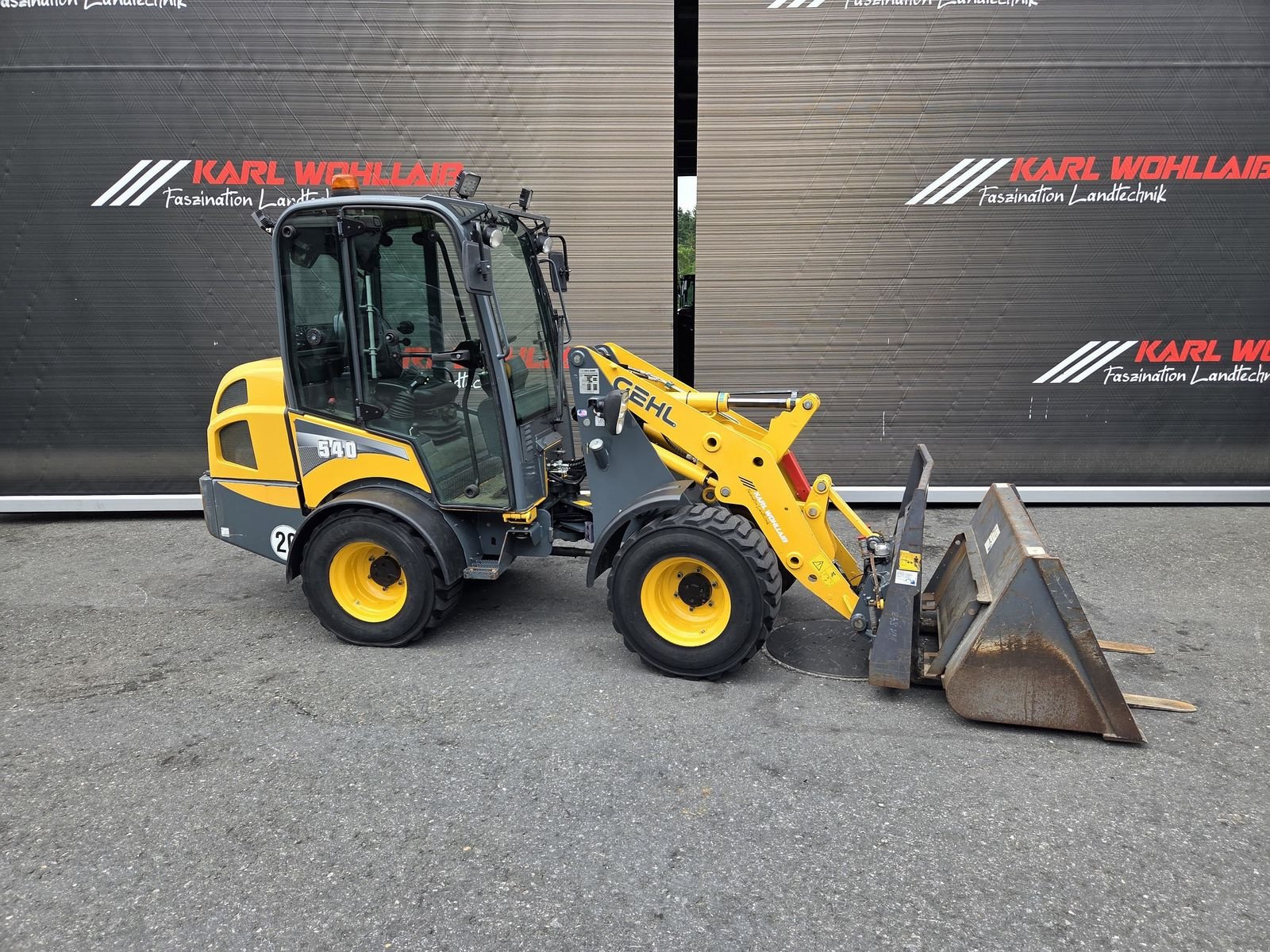 Hoflader typu Gehl AL540, Gebrauchtmaschine v Sulzberg (Obrázek 1)