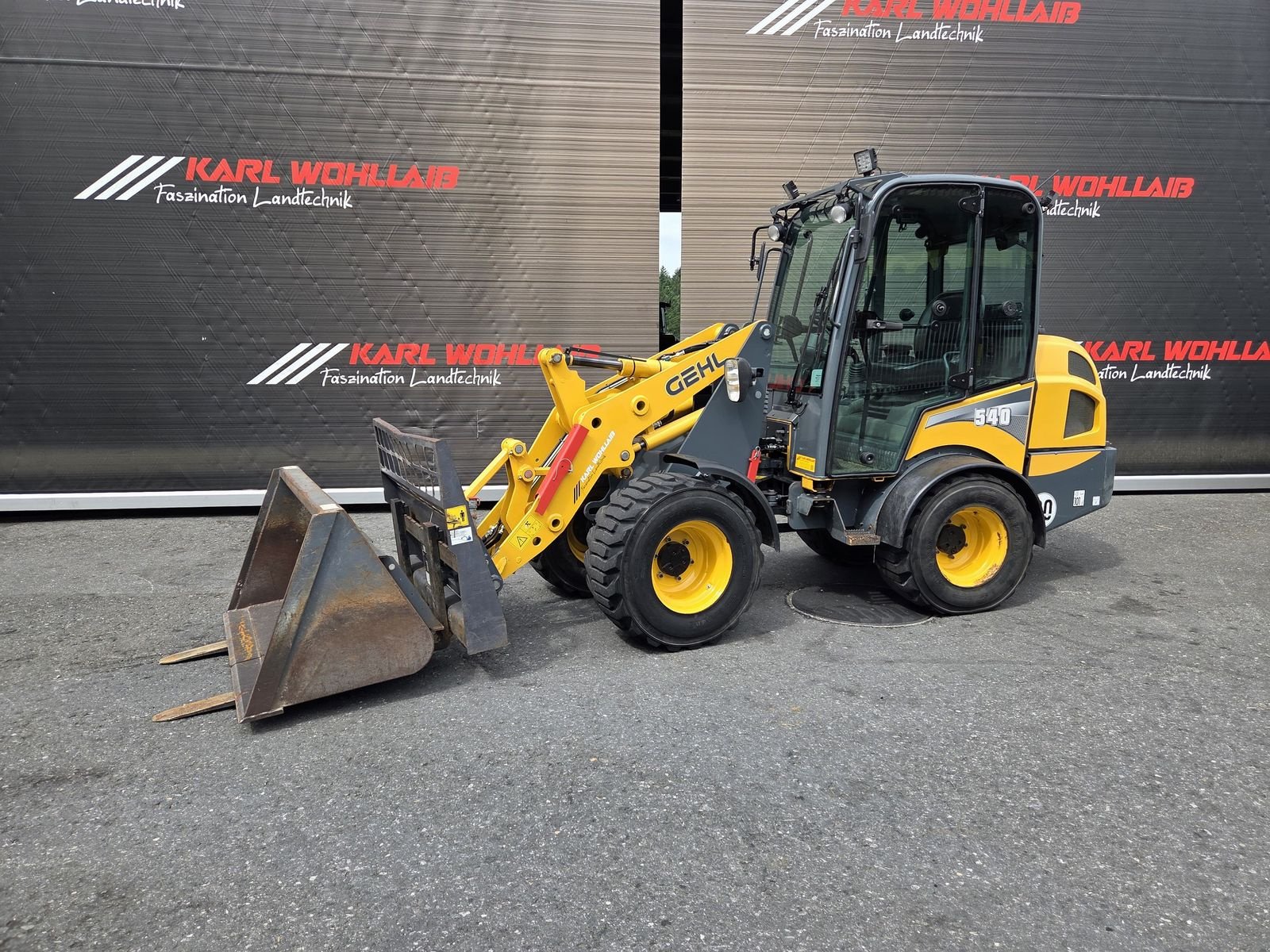 Hoflader typu Gehl AL540, Gebrauchtmaschine v Sulzberg (Obrázek 8)