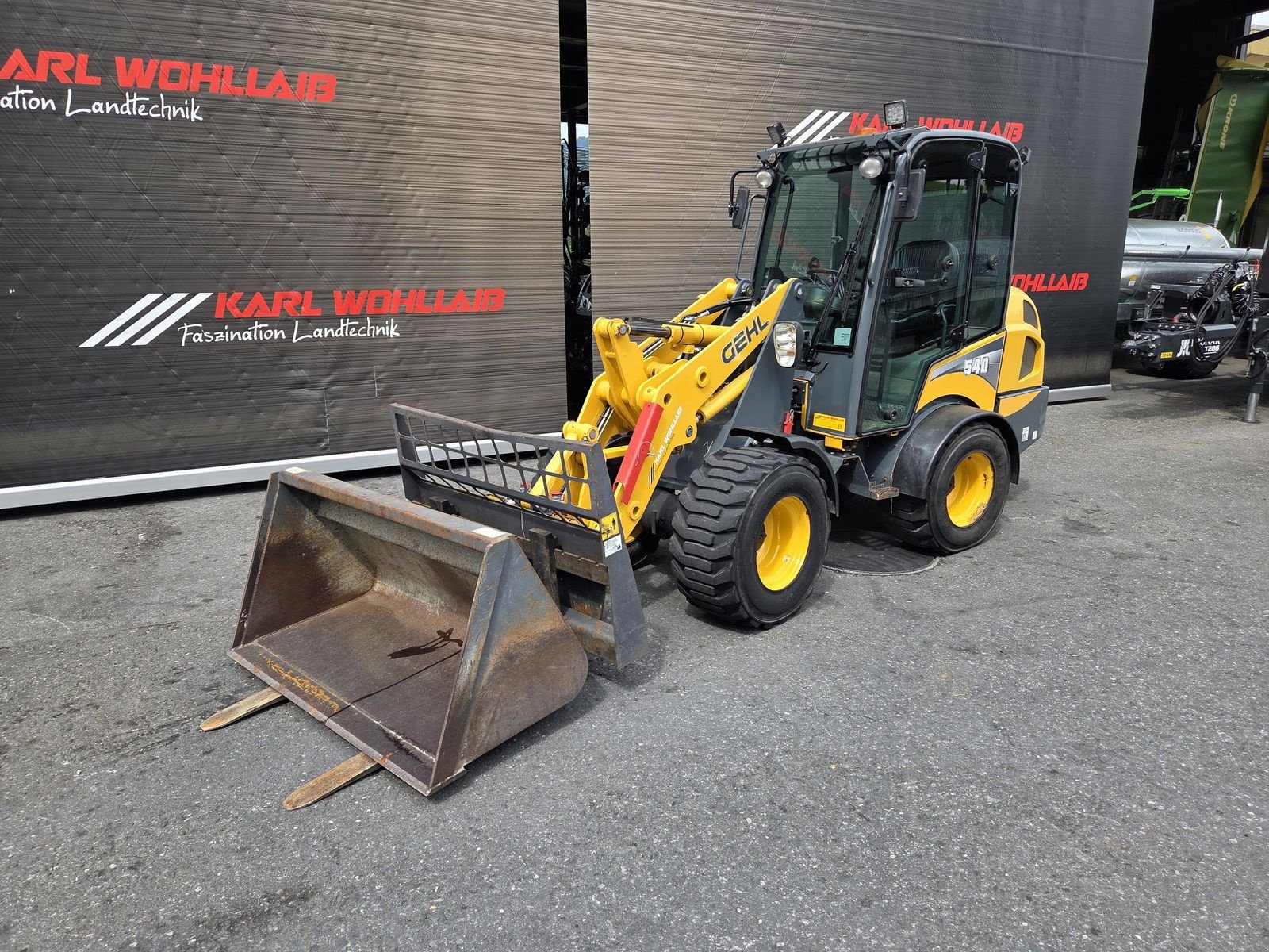 Hoflader typu Gehl AL540, Gebrauchtmaschine v Sulzberg (Obrázek 3)