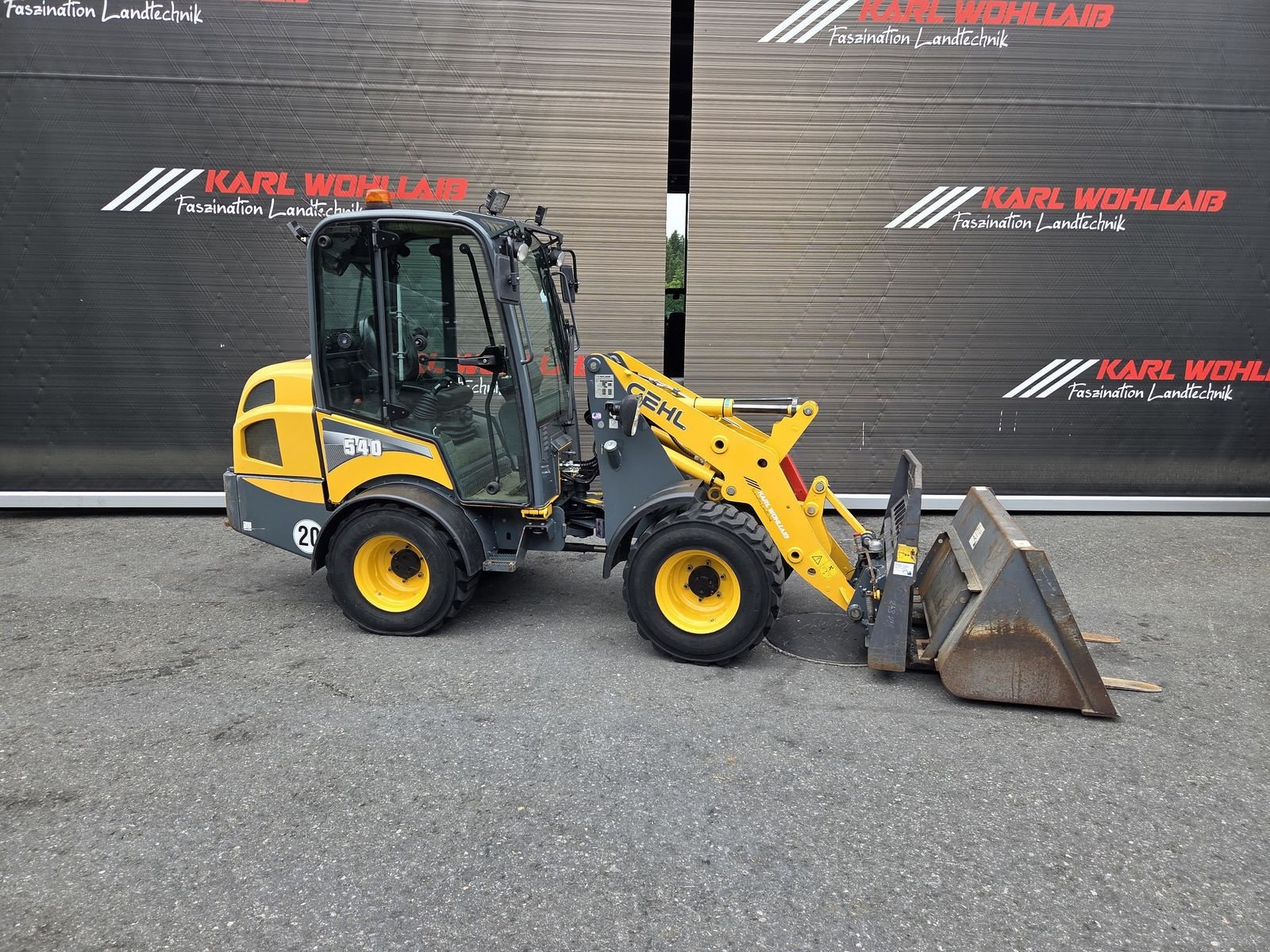 Hoflader typu Gehl AL540, Gebrauchtmaschine v Sulzberg (Obrázek 2)